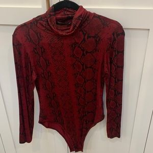 Snake skin bodysuit